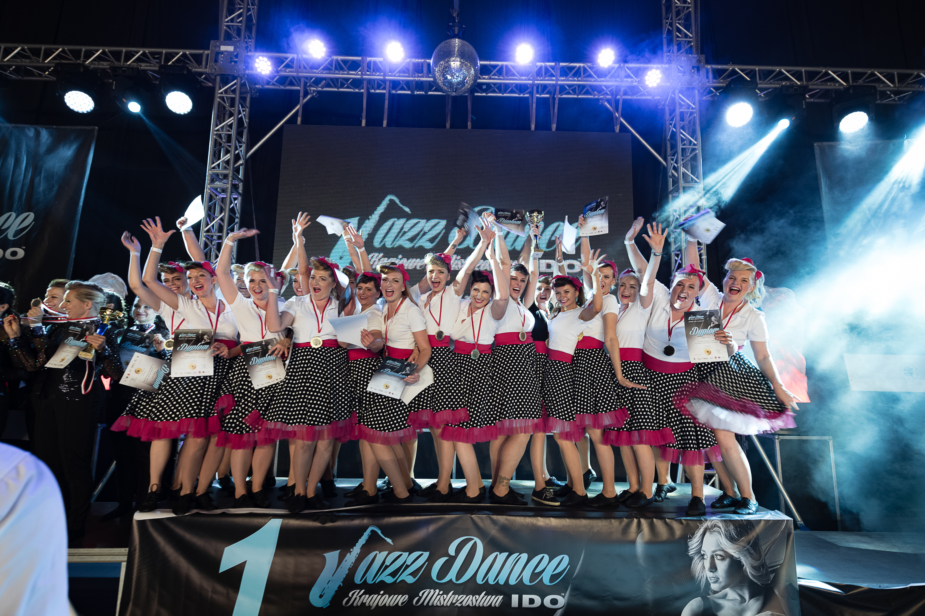 FREEAGE Mistrzynie Polski w Jazz Dance IDO 2018 r.